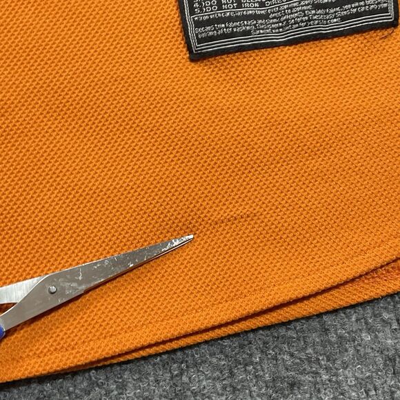 Vtg Ecko Unltd Jersey Shirt Men’s Extra Large Orange Hockey #72 Rhino Skater XL - Picture 7 of 16